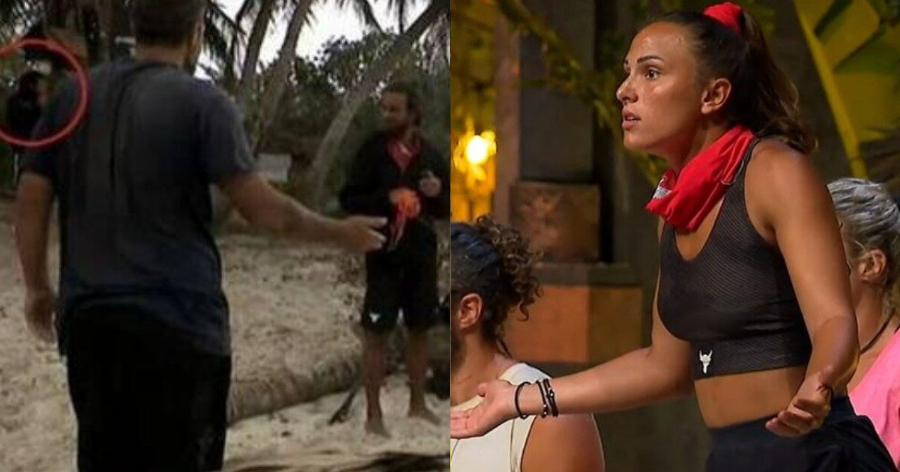 Το έδειξαν στο Survivor All Star: Το πλάνο που «έκαψε» Ασημίνα και Δαλάκα και το είδε ο Μπάρτζης στο δάσος