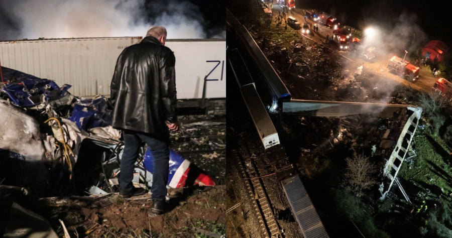 Σύγκρουση τρένων στα Τέμπη: Πώς συνέβη το δυστύχημα στη Λάρισα – Γιατί τα δύο τρένα βρισκόντουσαν στην ίδια γραμμή
