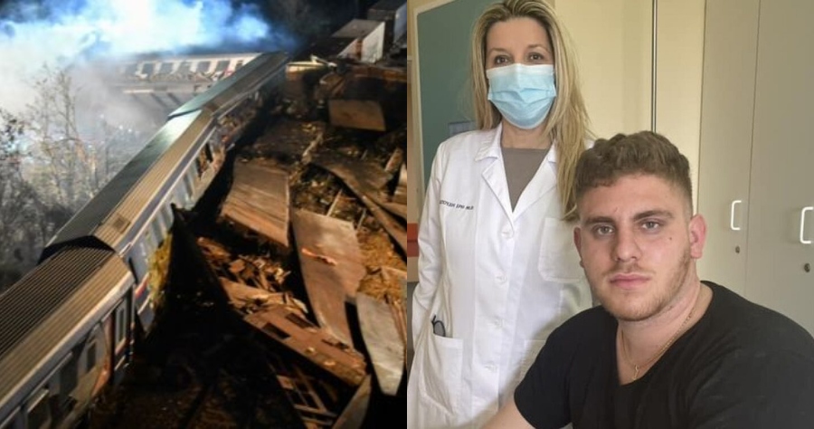Σύγκρουση τρένων στα Τέμπη: Το συγκινητικό μήνυμα της γιατρού για τον 20χρονο ήρωα που έσωσε άλλα 10 παιδιά μετά τη τραγωδία