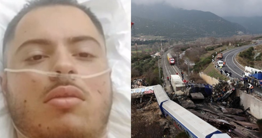 Πήρε εξιτήριο 22 μέρες μετά τα Τέμπη: Ευχάριστα νέα για τον Δημήτρη Αράπη που τραυματίστηκε στη σύγκρουση των τρένων