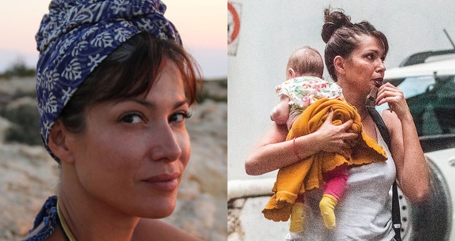 Τρισευτυχισμένη και με τρείς νονούς: Η Κλέλια Ρένεση βάφτισε την μικρή κόρη της και μοιράστηκε τα τρυφερά στιγμιότυπα