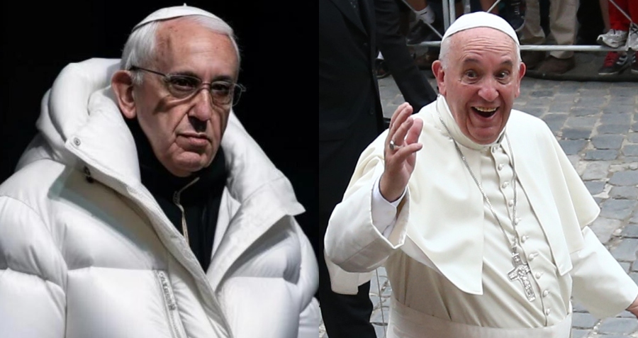 Σούσουρο με τον Πάπα Φραγκίσκο: Η φωτογραφία με το λευκό μπουφάν που ξεγέλασε ολόκληρο το ίντερνετ και προκάλεσε σάλο