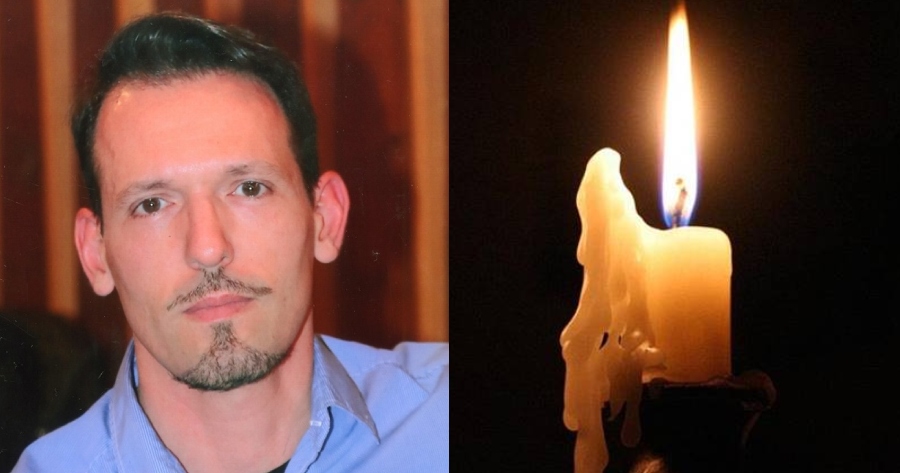 Θλίψη στη Λάρισα: Κηδεύεται σήμερα ο 42χρονος καθηγητής Κωνσταντίνος Σακελλάρης