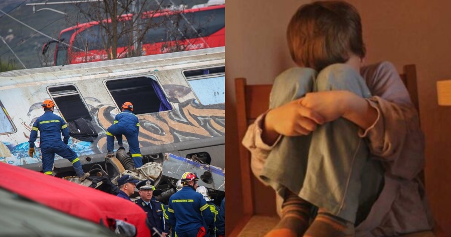 Σύγκρουση τρένων στα Τέμπη: «Τσακίζει κόκαλα» 8χρονος – «Μισώ την μαμά μου γιατί μπήκε σε αυτό το τρένο»