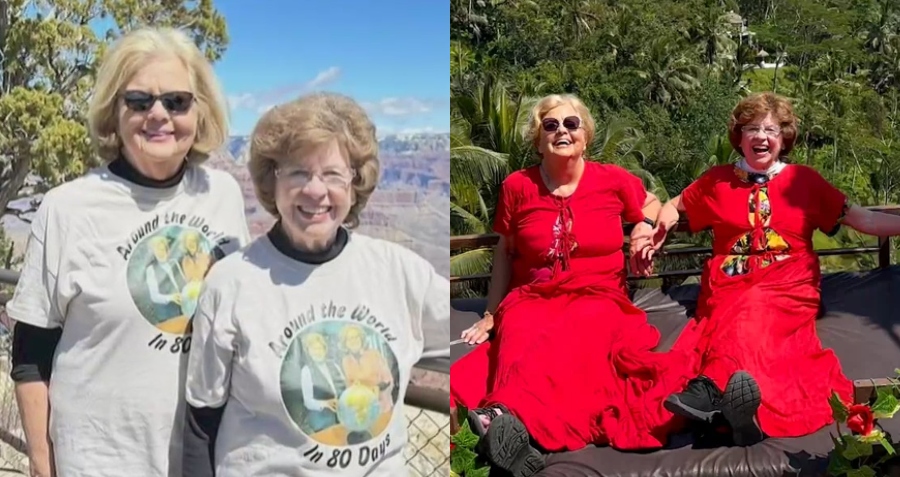 Όλοι μιλάνε για αυτές τις φίλες: Δύο 81χρονες πήραν την απόφαση και έκαναν τον «Γύρο του Κόσμου σε 80 μέρες»