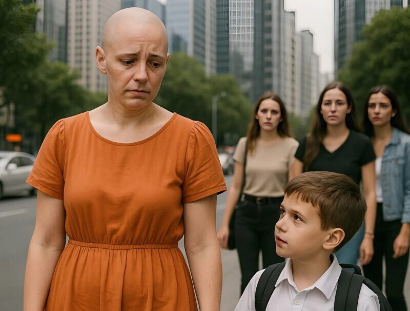 Οι άνθρωποι γελούσαν με το ξυρισμένο κεφάλι της μητέρας μου, που είχε καρκίνο· ήμουν παιδί και ήθελα τόσο πολύ να τη βοηθήσω, που έκανα κάτι που σόκαρε τους πάντες