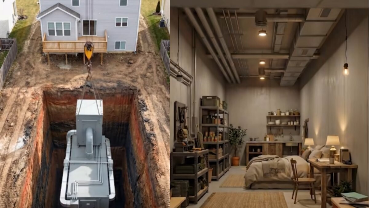 Πλησιάζει ο Γ’ παγκόσμιος πoλεμoς και γι’ Auτo πλεον φτιάχνουν τέτοια σπίτια