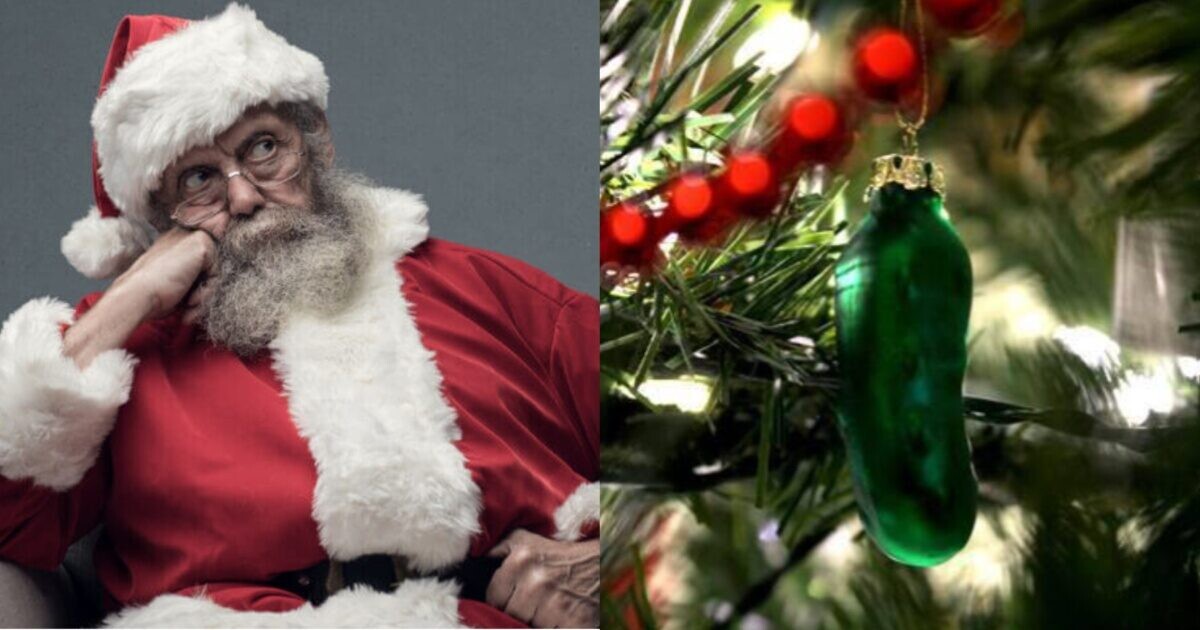 Τι θα σου συμβεί αν βάλεις ένα αγγούρι στο χριστουγεννιάτικο δέντρο πριν φύγει ο παλιός ο χρόνος