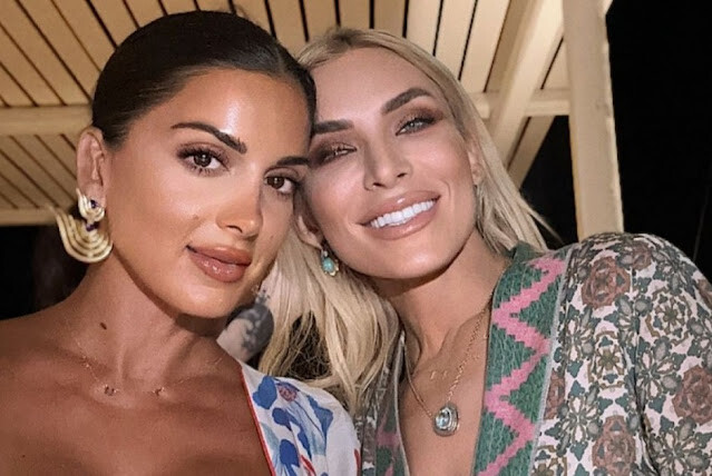 Σταματίνα Τσιμτσιλή: Επισκέφθηκε την Κατερίνα Καινούργιου στο μαιευτήριο λίγες ώρες μετά τη γέννηση της κόρης της