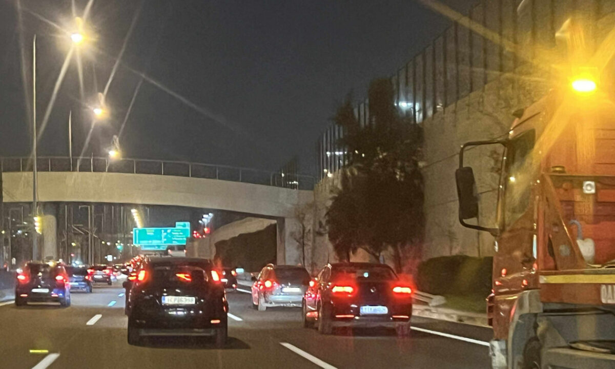 Έκτακτη ανακοίνωση: Κλειστή η Αττική Οδός