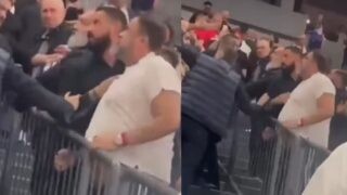 Βίντεο: Η στιγμή που καυγαδίζουν Βαγγέλης Μαρινάκης και Γρηγόρης Δημητριάδης – Όλοι προσπαθούσαν να τους χωρίσουν, χαμός στο T- Center