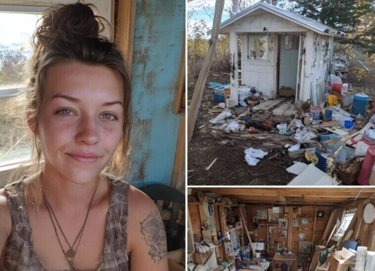 Πρόσφατα χωρισμένη, μια γυναίκα αποφάσισε να μετατρέψει ένα απλό υπόστεγο 10 τ.μ. σε ένα μικρό καταφύγιο γαλήνης