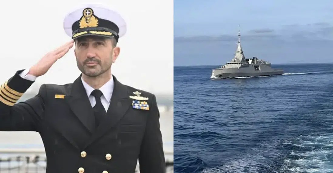 Ο άνθρωπος πίσω από τη φρεγάτα «Κίμων»: Ποιος είναι ο κυβερνήτης Ιωάννης Κιζάνης