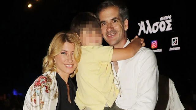 Η Σία Κοσιώνη πέταξε χαρταετό με τον γιο της, Δήμο μετά την περιπέτεια με την υγεία της