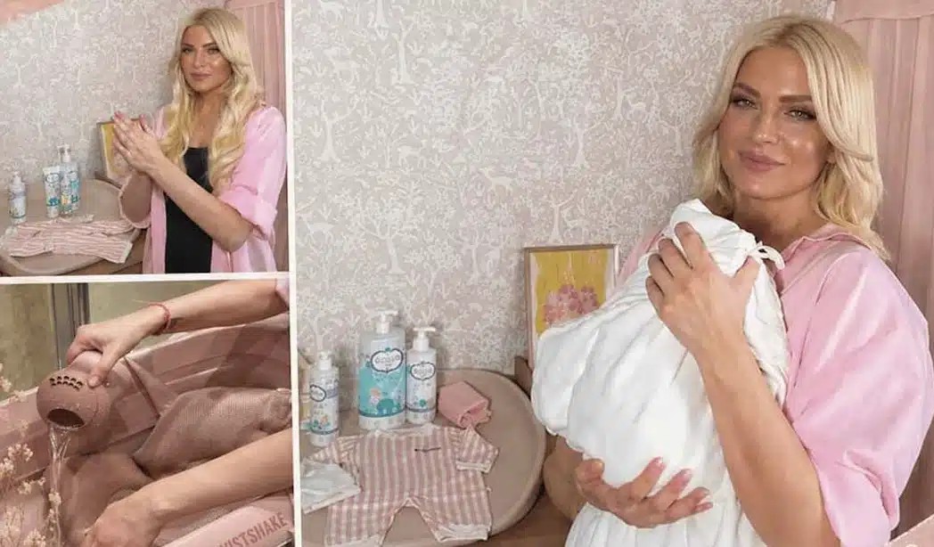 Κατερίνα Καινούργιου: Δείτε βίντεο να κάνει μπάνιο τη μικρή Ξένια – Αδυνατισμένη και ευτυχισμένη μάνα με μαλλί κομμωτηρίου