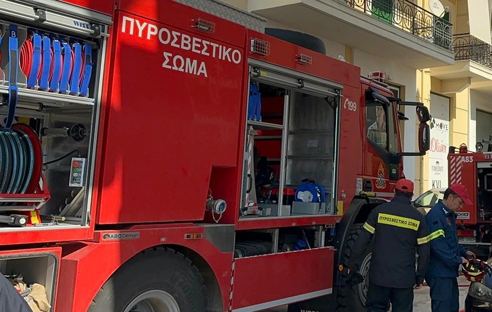 Φωτιά στο Αιγάλεω κοντά στο νέο γήπεδο του Παναθηναϊκού