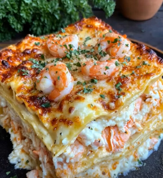 Η γιαγιά μου έδωσε αυτό το μυστικό για τα λαζάνια θαλασσινών και όποιος το δοκιμάζει ζητάει και δεύτερη μερίδα