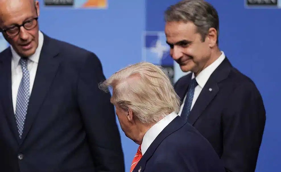 Ούτε καν χαιρέτησε τον Μητσοτάκη ο Τραμπ – Το βίντεο