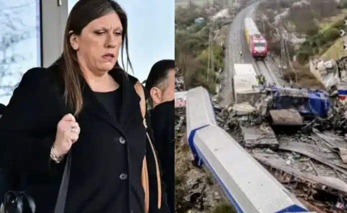 Σάλος με αυτό που είπε η μητέρα του μηχανοδηγού της εμπορικής αμαξοστοιχίας των Τεμπών για την Κωνσταντοπούλου