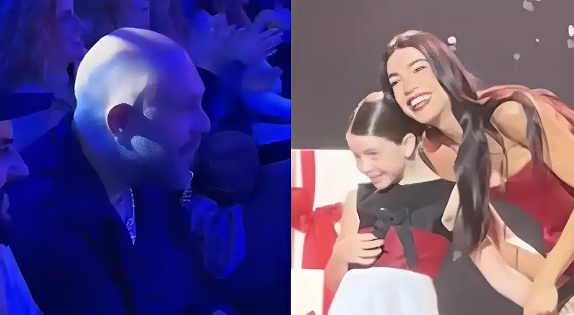 Συγκινημένος ο Μιχάλης Κουϊνέλης: Η Ήβη Αδάμου ανέβηκε με την 7χρονη κόρη τους στη σκηνή του Madwalk