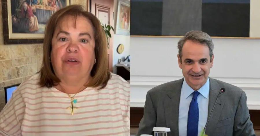 «Μας έκαψες γκαντέμη Μητσοτάκη»: Έξαλλη με τον πρωθυπουργό για τον καύσωνα η Έφη Θώδη