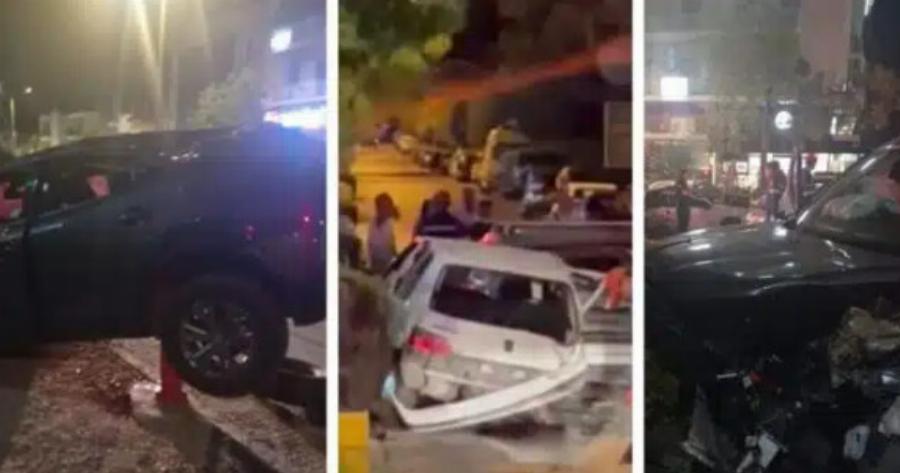 ΠΡΙΝ ΑΠΟ ΛΙΓΟ: Σφοδρό τροχαίο ατύχημα με εμπλοκή 4 οχημάτων