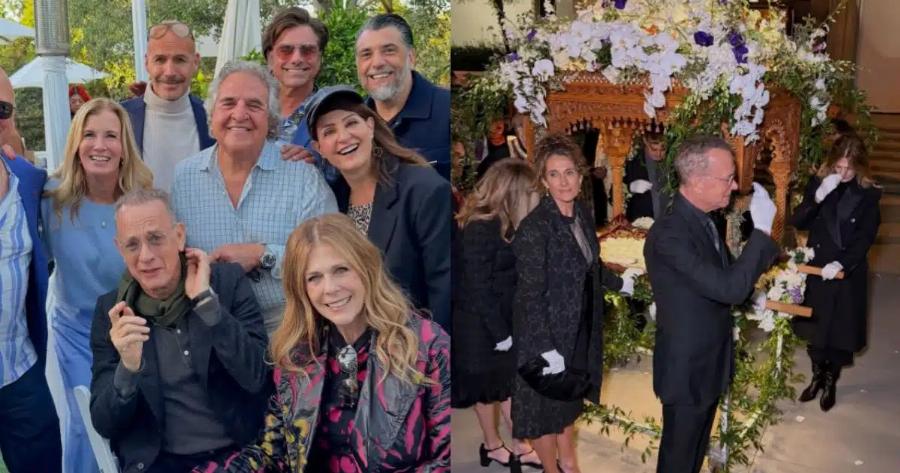 «Χριστός Ανέστη» από το Χόλιγουντ: Ο Τομ Χανκς κουβάλησε τον Επιτάφιο – Το πασχαλινό γλέντι με τους ομογενείς