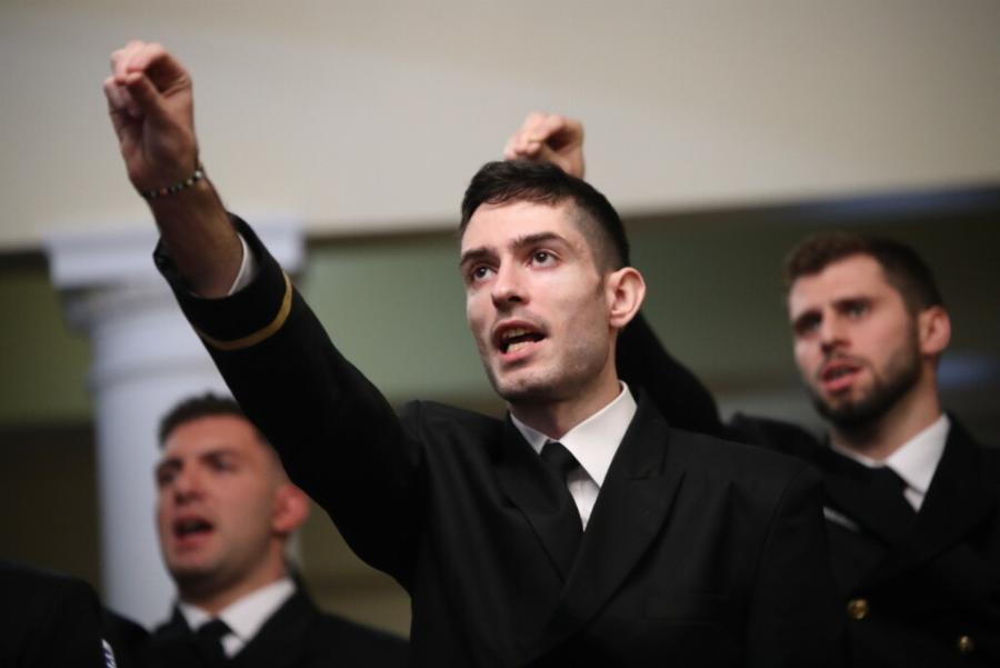 Τους χειροκρότησαν όλοι οι Έλληνες: Ορκίστηκαν έφεδροι αξιωματικοί οι Πετρούνιας, Τεντόγλου και όλοι οι εν ενεργεία Ολυμπιονίκες