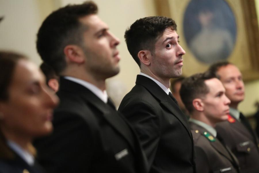 Τους χειροκρότησαν όλοι οι Έλληνες: Ορκίστηκαν έφεδροι αξιωματικοί οι Πετρούνιας, Τεντόγλου και όλοι οι εν ενεργεία Ολυμπιονίκες