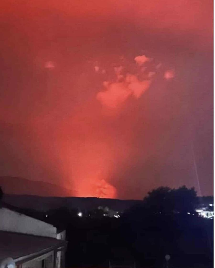 Νέα φωτιά τώρα από πτώση κεραυνού – Συναγερμός στην Πυροσβεστική