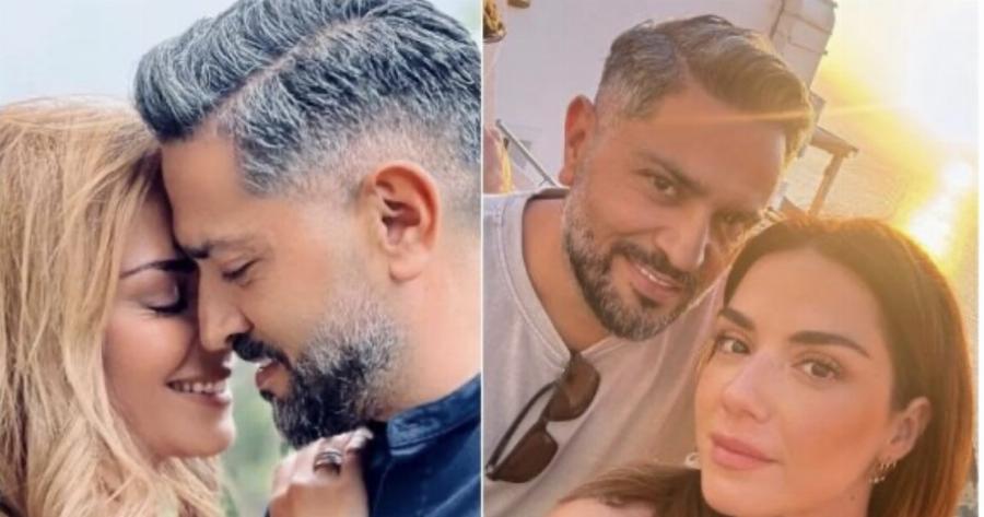 Πιο ερωτευμένοι από ποτέ: Βάσω Λασκαράκη και Λευτέρης Σουλτάτος απολαμβάνουν τις διακοπές τους στη Σαντορίνη – Οι τρυφερές φωτο