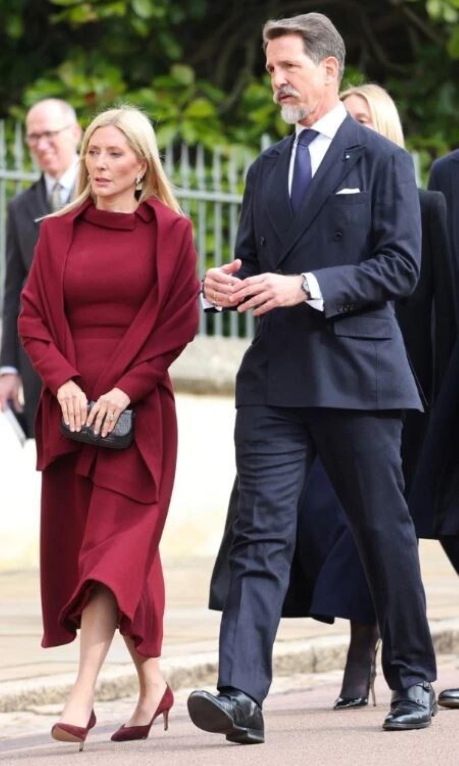 Μνημόσυνο Βασιλιά Κωνσταντίνου: Ο κούκλος γιος της Μαρί Σαντάλ και του Παύλου, όλες κοιτούσαν εκείνον