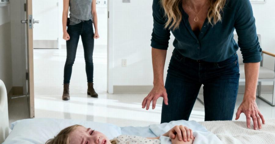 Η 8χρονη κόρη μου λιποθύμησε στο σχολείο και έτρεξα στο νοσοκομείο – αλλά όταν η νοσοκόμα μου είπε «η οικογένειά σας μόλις έφυγε από το δωμάτιο της κόρης σας», κατάλαβα ότι κάποιος είχε πάρει τη θέση μου πριν καν φτάσω…