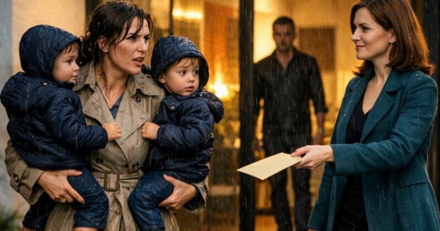 Έδιωξε τη γυναίκα του και τα παιδιά του από το σπίτι. Αλλά, ενάντια σε κάθε προσδοκία, η υποτιθέμενη ερωμένη του τους ακολούθησε… της έβαλε δέκα χιλιάδες δολάρια στο χέρι και της ψιθύρισε απαλά: «Γύρνα σε τρεις μέρες… μια έκπληξη σε περιμένει.»