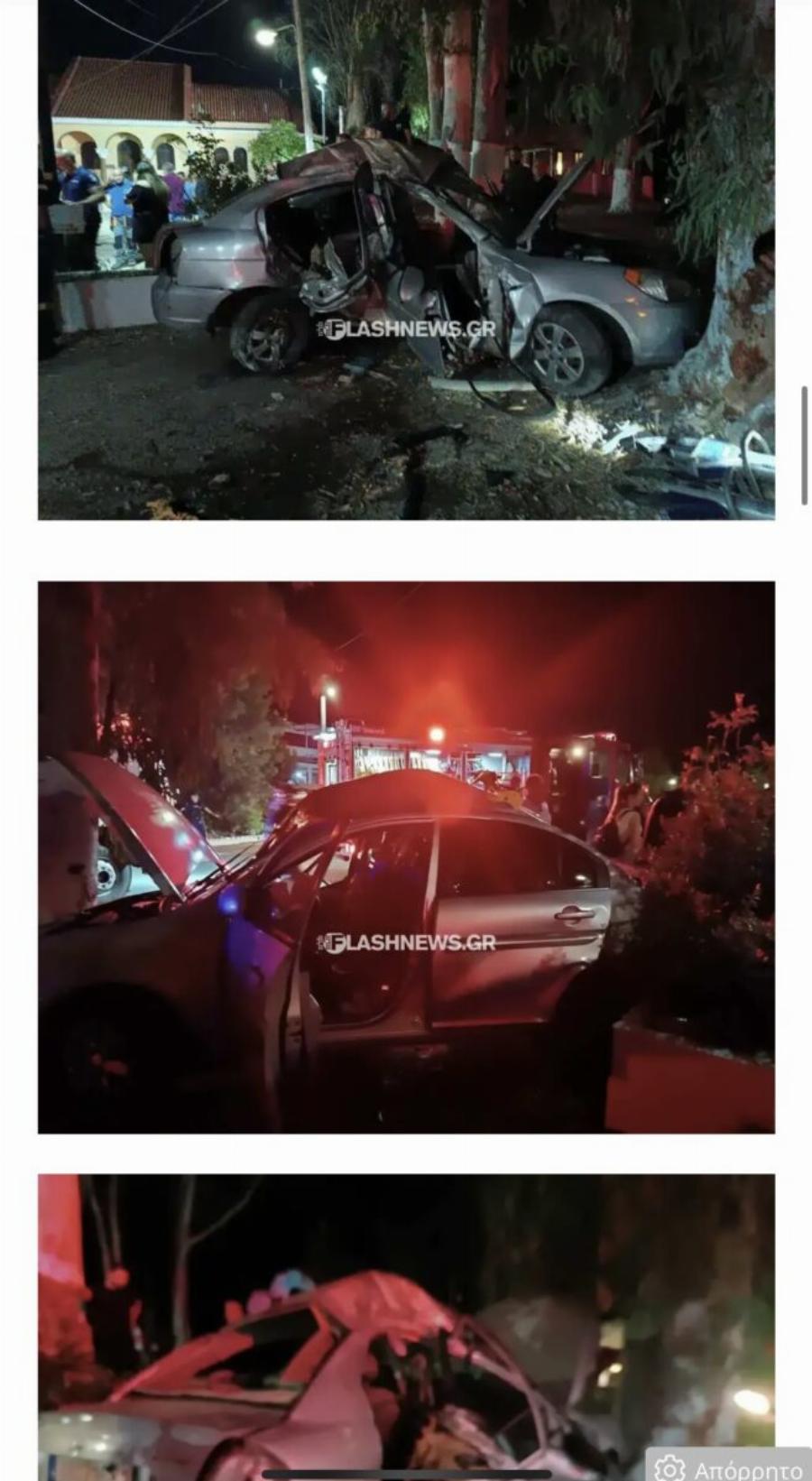 Έκτακτο: Φρικτό τροχαίο με 18χρονα παιδιά – Νεκρός και σοβαρά τραυματίες