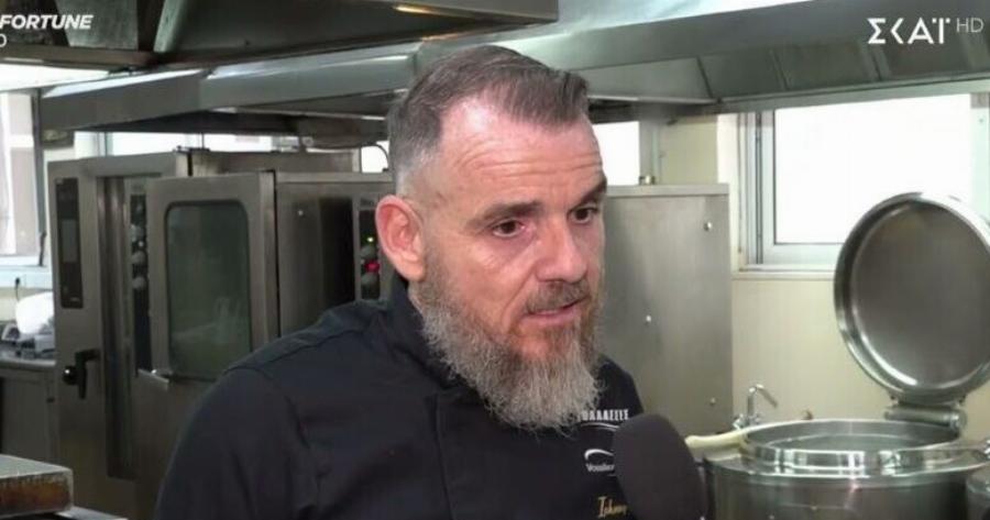 Πρόσωπα Ο Σεφ του Τζανείου Γενικού Νοσοκομείου που έχει βαλθεί να καταργήσει τον όρο «νοσοκομειακό φαγητό»