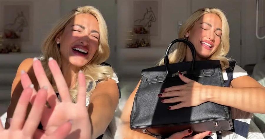 Ιωάννα Τούνη: Η πανάκριβη τσάντα Hermès Birkin που αγόρασε στο Παρίσι