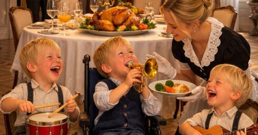 Ένας πλούσιος πατέρας γύρισε νωρίτερα στο σπίτι και βρήκε τη νέα οικιακή βοηθό να αφήνει τα παιδιά του να γελούν και να παίζουν — μέχρι που το εύθραυστο παιδί του ξανά άρχισε να τρώει. Τότε ανακάλυψε το σκοτεινό μυστικό που είχε κρύψει ο οικογενειακός γιατρός