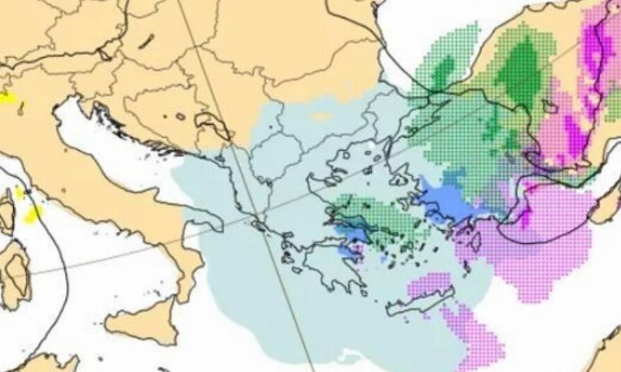 Ζιακόπουλος: Νέα ψυχρή εισβολή με βροχές και χιόνια – Πότε έρχεται η επόμενη κακοκαιρία