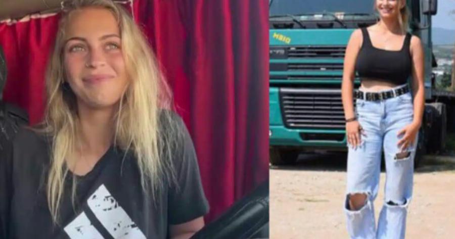 Μαρία Μπινιόλα: Η 23χρονη οδηγός νταλίκας από την Ημαθία που ζει το όνειρό της