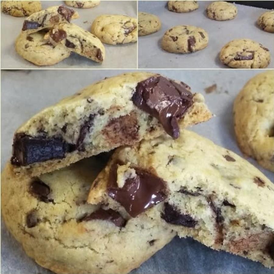 Soft cookies με κομμάτια σοκολάτας – Μαλακά και αφράτα μπισκότα