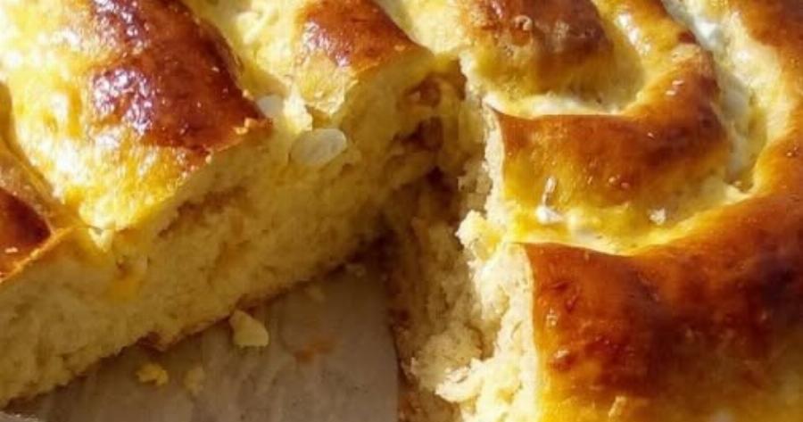 Κασεροτυρόκουλουρα αφράτη – Εύκολη συνταγή με κασέρι και φέτα