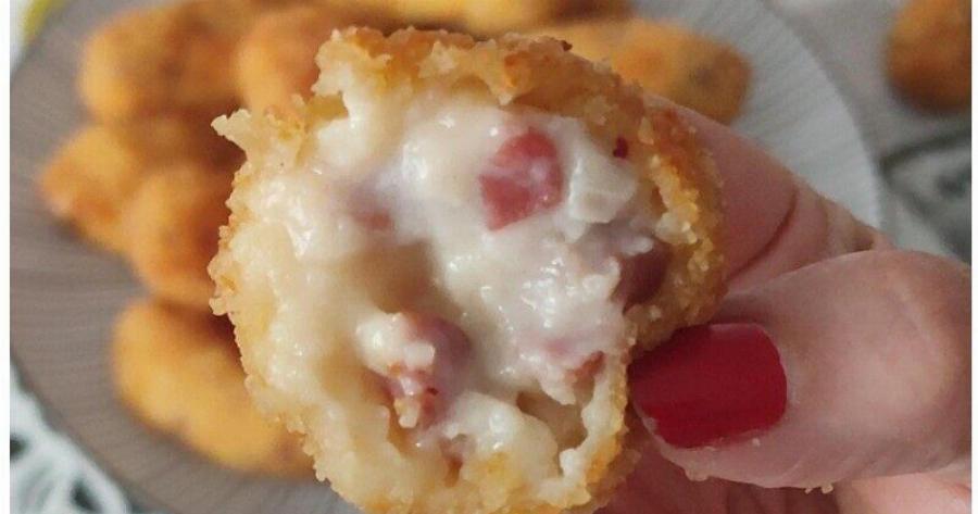 Κροκέτες με ζαμπόν τραγανές έξω και κρεμώδεις μέσα – Η τέλεια συνταγή