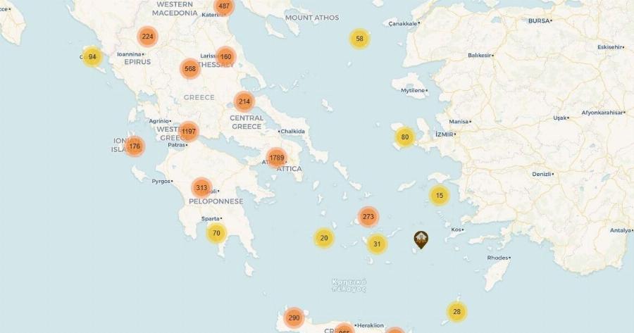 Πού βρίσκονται τα καταφύγια στην Ελλάδα: Δείτε χάρτη με τα 2.892 σημεία