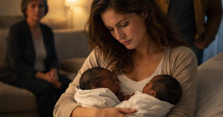 Όταν γεννήθηκαν τα δίδυμά μας, μείναμε έκπληκτοι από τα απρόσμενα χαρακτηριστικά τους. Η πεθερά μου πρότεινε αμέσως ένα τεστ DNA, αλλά ήταν η ήρεμη αντίδραση του συζύγου μου που με συγκλόνισε περισσότερο