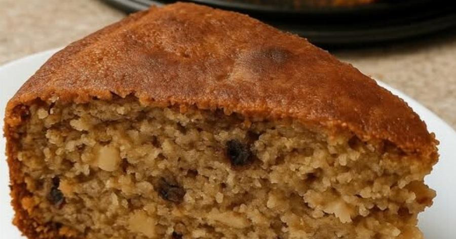 Kέικ μήλου που μοσχοβολάει το σπίτι – έτοιμο χωρίς μίξερ!