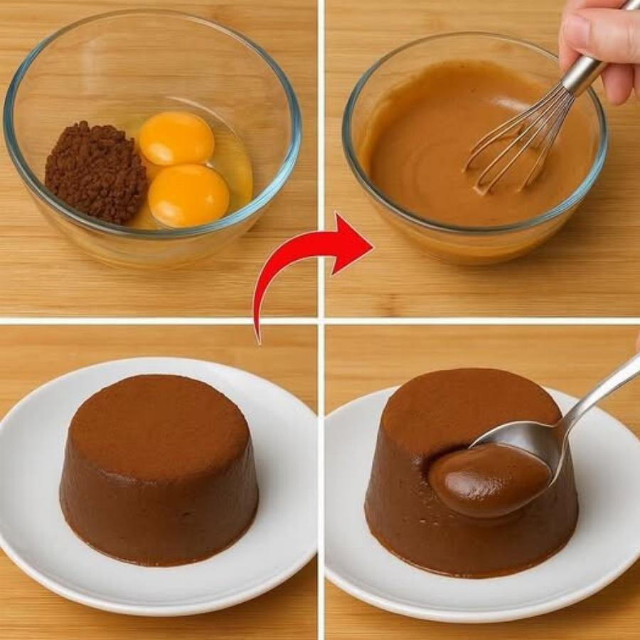 Ανακάτεψε 2 αυγά με καφέ! Θα εκπλαγείτε! Σε 10 λεπτά! Ένα επιδόρπιο χωρίς ψήσιμο και αλεύρι