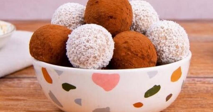 Τρουφάκια μπανάνας με 2 υλικά – χωρίς ψήσιμο και χωρίς ζάχαρη