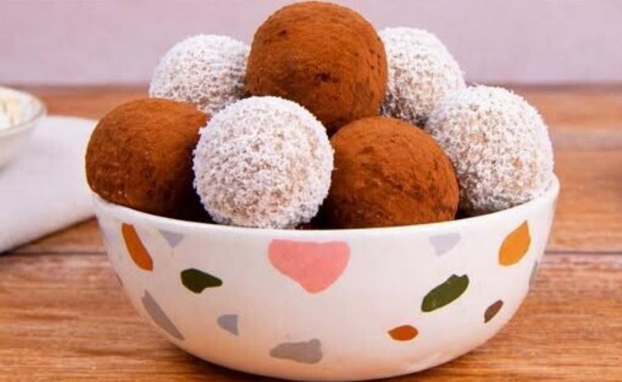 Τρουφάκια μπανάνας με 2 υλικά – χωρίς ψήσιμο και χωρίς ζάχαρη