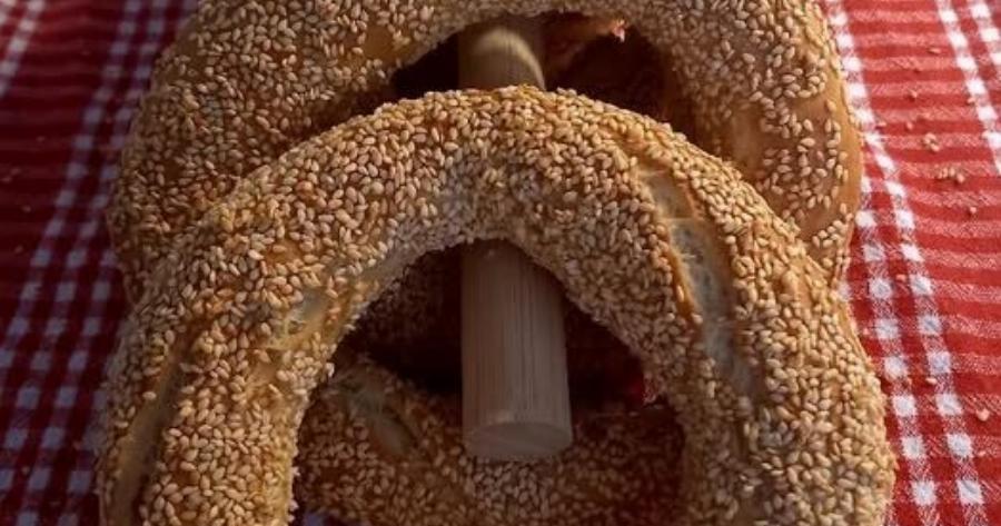 Σπιτικά κουλούρια Θεσσαλονίκης σαν του φούρνου